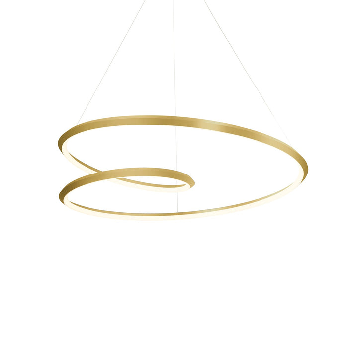 Kuzco Lighting PD22332-BG-UNV LED Pendant, Brushed Gold