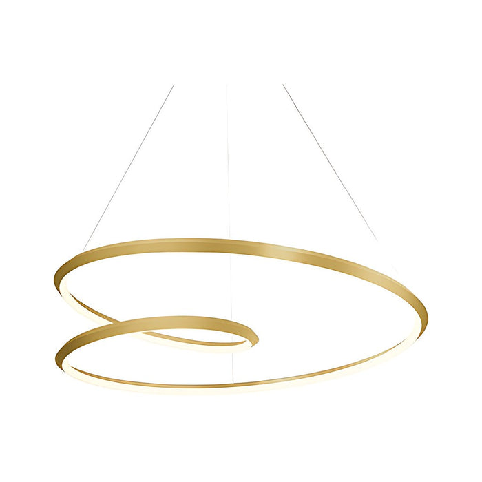 Kuzco Lighting PD22339-BG-UNV-010 LED Pendant, Brushed Gold