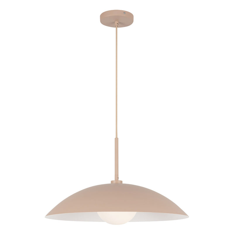 Kuzco Lighting PD56019-PEC One Light Pendant, Peach