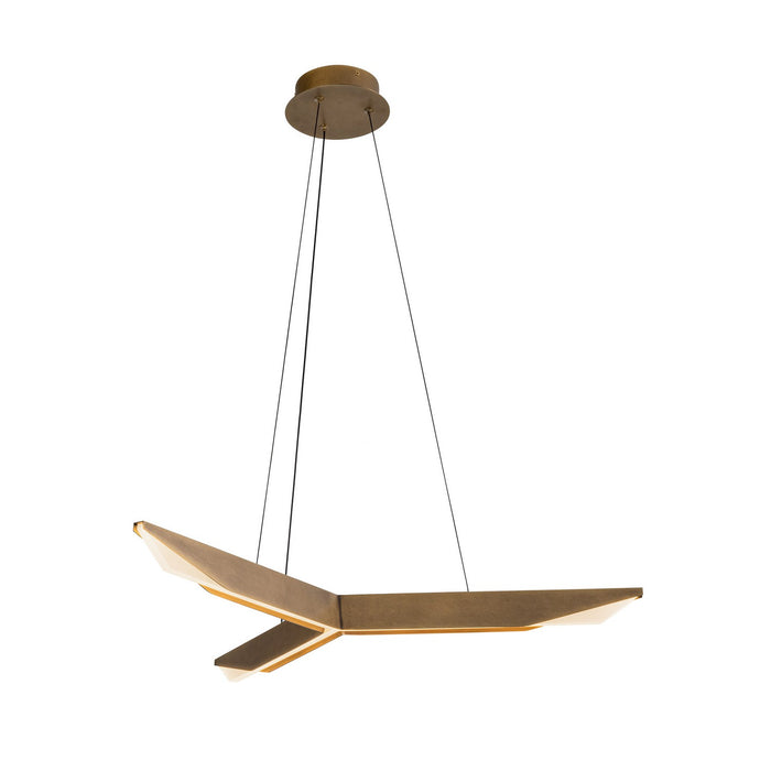 Kuzco Lighting PD64231-VB-UNV-010 LED Pendant, Vintage Brass