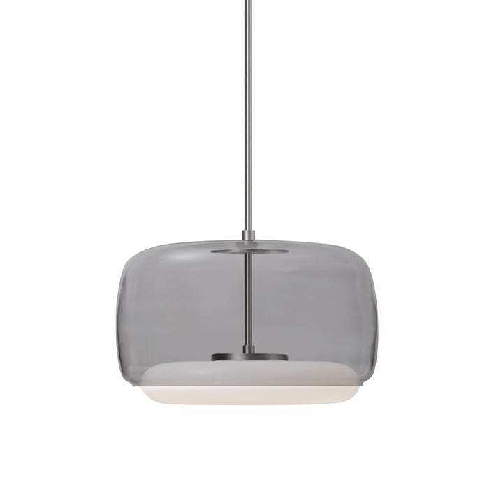 Kuzco Lighting PD70615-SM/BN-UNV LED Pendant, Smoked/Brushed Nickel
