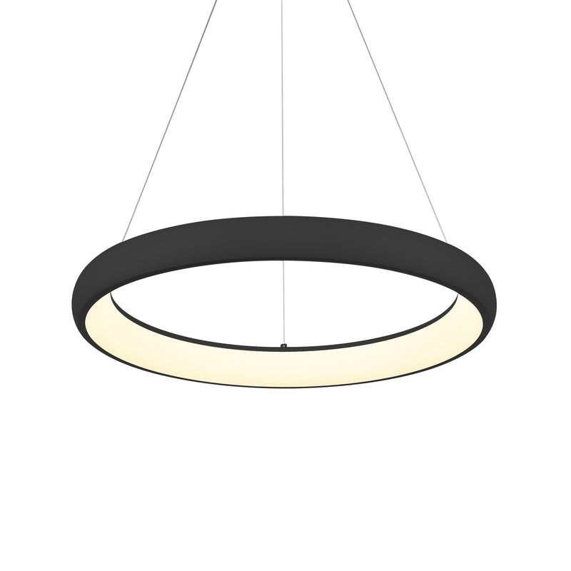 Kuzco Lighting PD82724-BK-UNV LED Pendant, Black