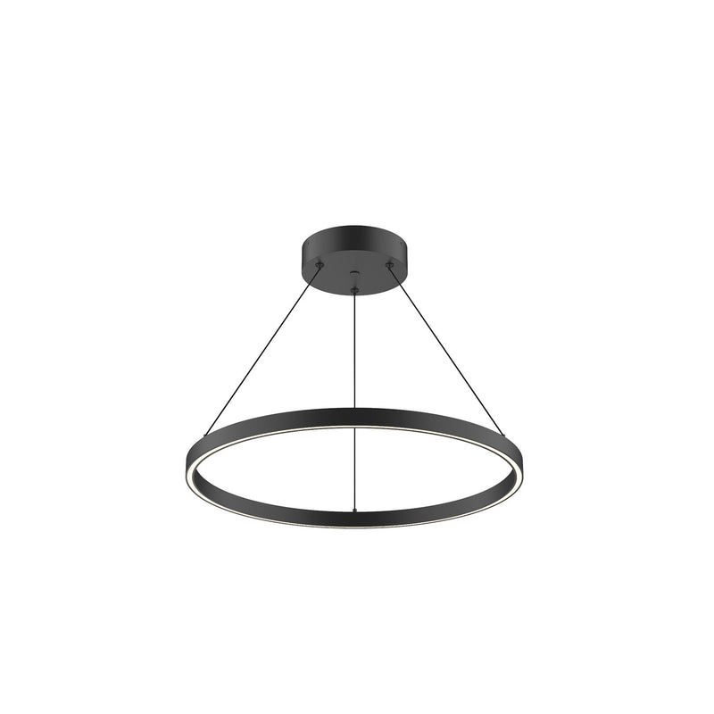 Kuzco Lighting PD87124-BK-UNV-010 LED Pendant, Black