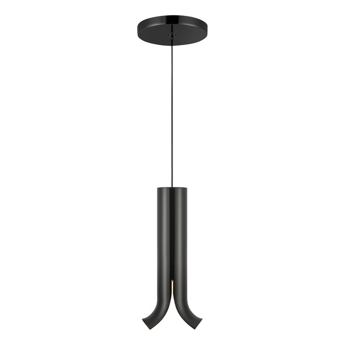 Kuzco Lighting PD89709-GBK LED Pendant, Glossy Black