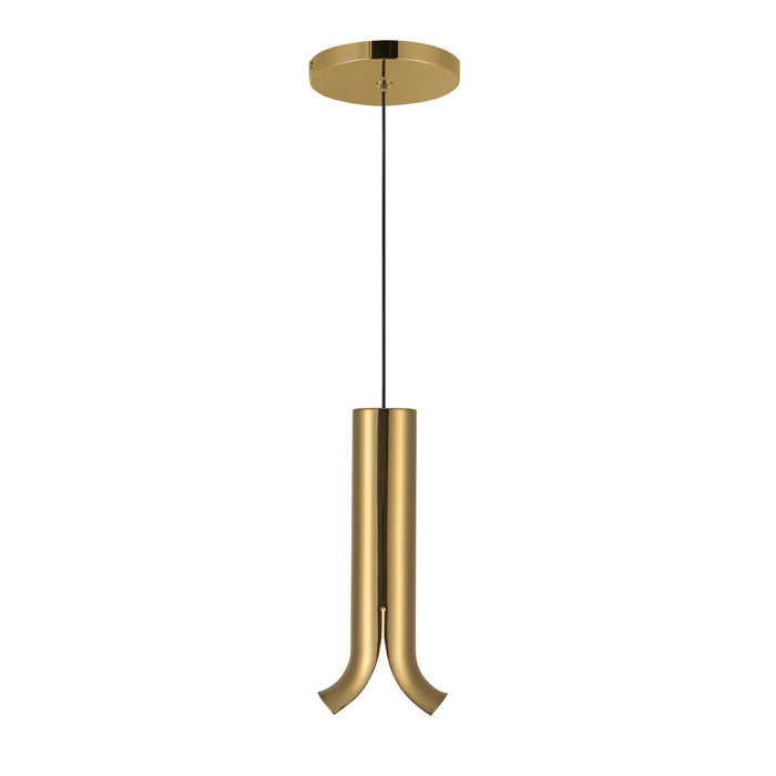 Kuzco Lighting PD89709-MRB LED Pendant, Metallic Brass