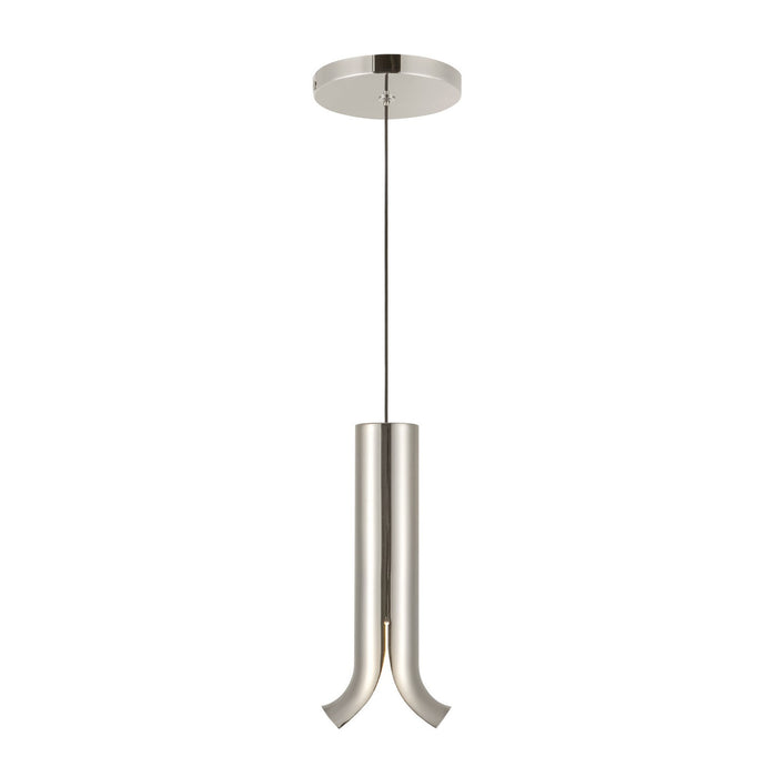 Kuzco Lighting PD89709-PN LED Pendant, Polished Nickel