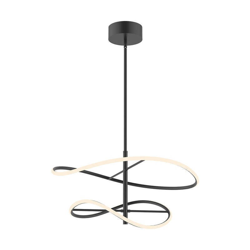 Kuzco Lighting PD96424-BK-UNV LED Pendant, Black