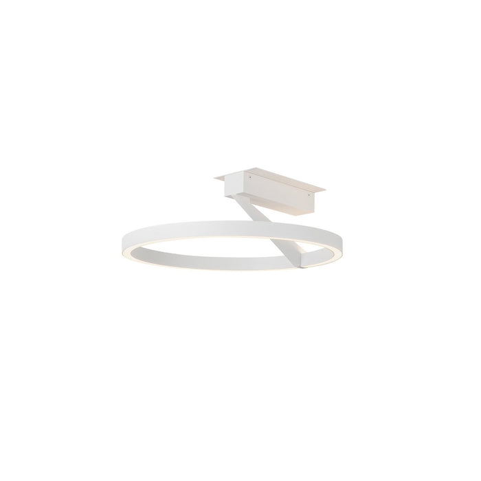 Kuzco Lighting SF27716-WH-3WCCT-UNV LED Semi-Flush Mount, White