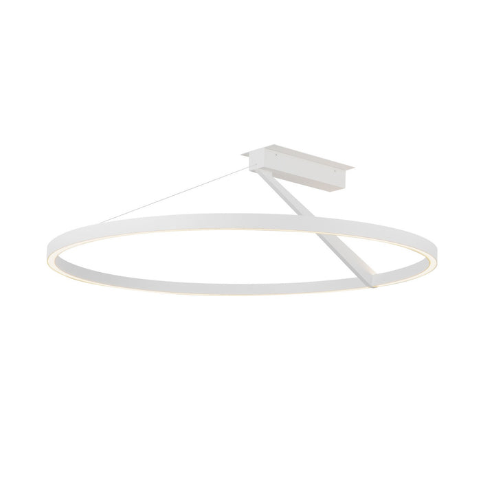 Kuzco Lighting SF27731-WH-3WCCT-UNV LED Semi-Flush Mount, White