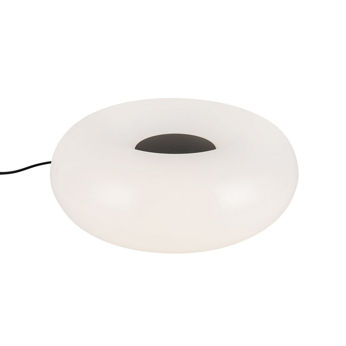 Kuzco Lighting TL12413-BK/OP LED Table Lamp, Black/Opal Glass