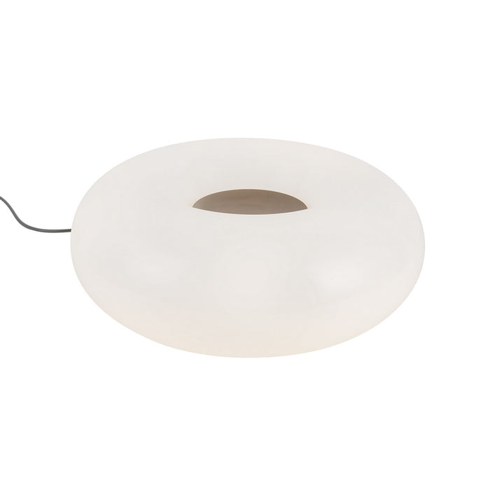 Kuzco Lighting TL12413-VB/OP LED Table Lamp, Vintage Brass/Opal Glass