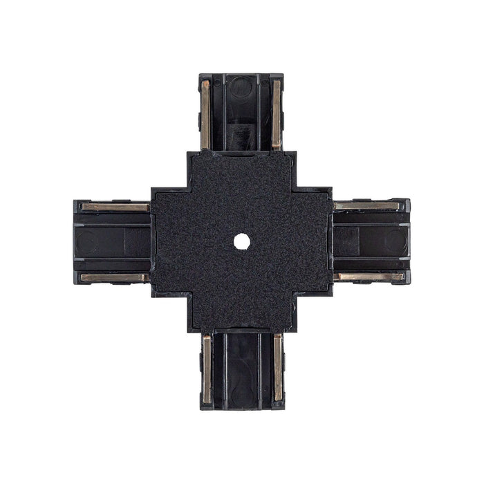 Kuzco Lighting TRC989134-BK Track X-Connector, Black