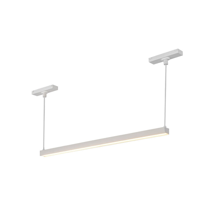 Kuzco Lighting TRL28122-WH LED Track Linear Pendant, White