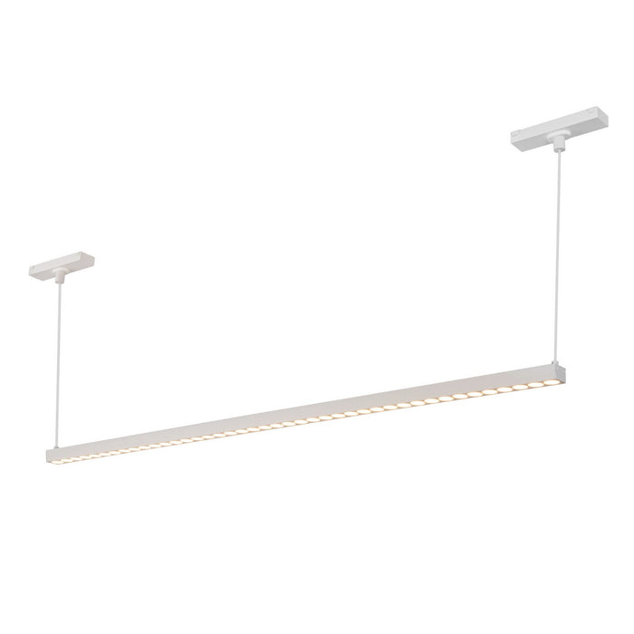 Kuzco Lighting TRL29433-WH-4K LED Track Linear Pendant, White