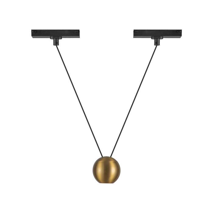 Kuzco Lighting TRP27203-BG-4K LED Pendant, Brushed Gold