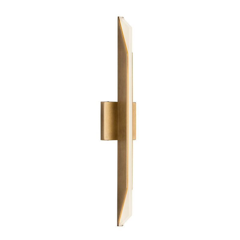 Kuzco Lighting VL64225-VB LED Vanity Light, Vintage Brass