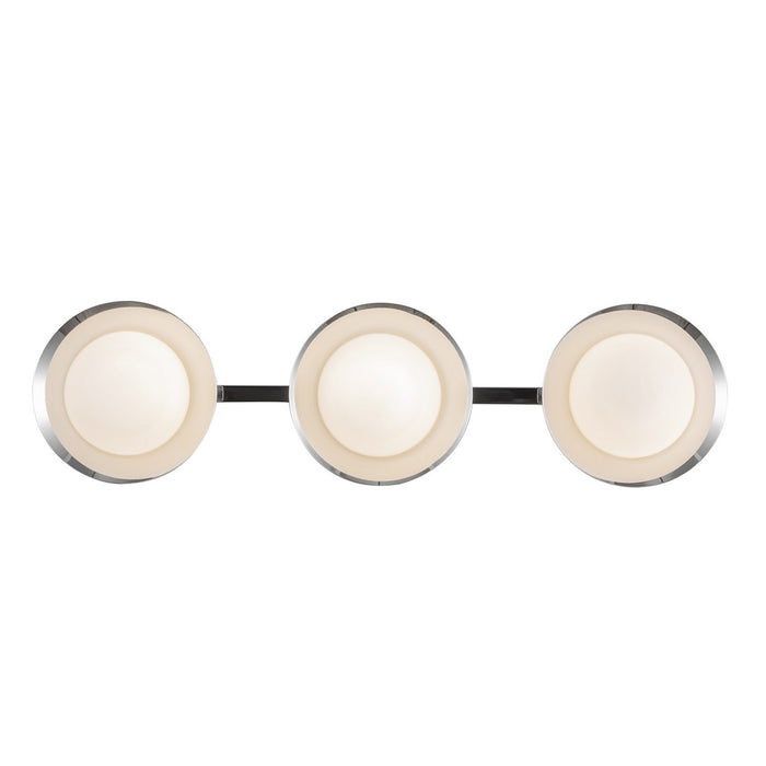 Kuzco Lighting VL77923-CH/OP LED Vanity, Chrome/Opal Glass