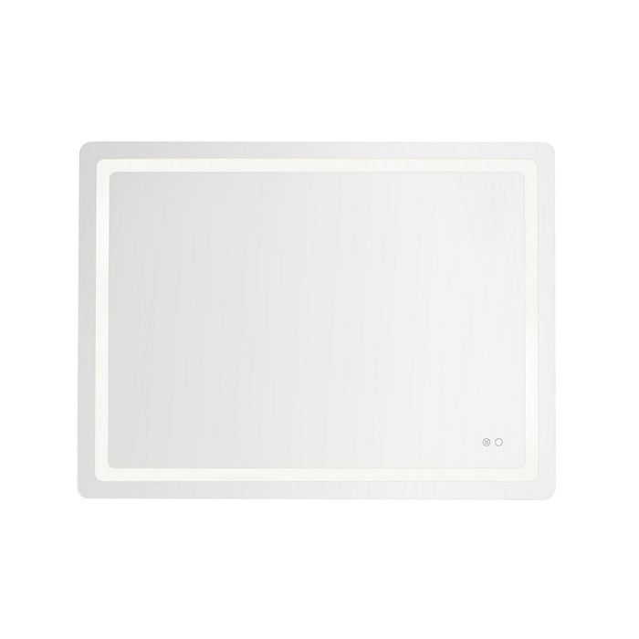 Kuzco Lighting VM31148-5CCT LED Vanity Mirror, Sandblasted Merc Edge