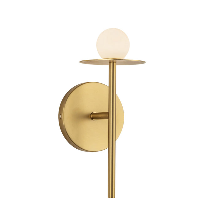Kuzco Lighting WS15504-BG-UNV LED Wall Sconce, Brushed Gold