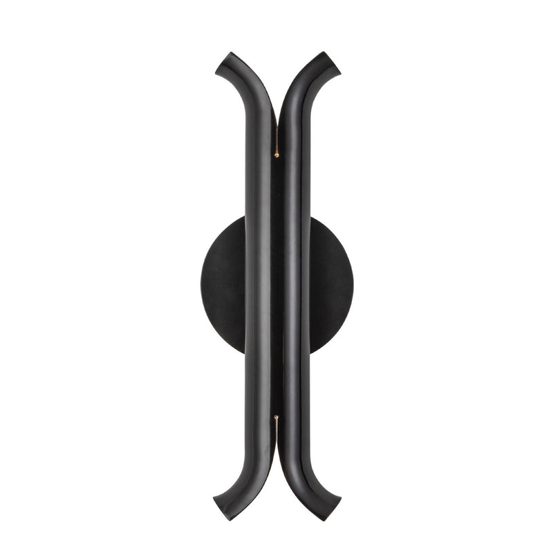 Kuzco Lighting WS89714-GBK LED Wall Sconce, Glossy Black