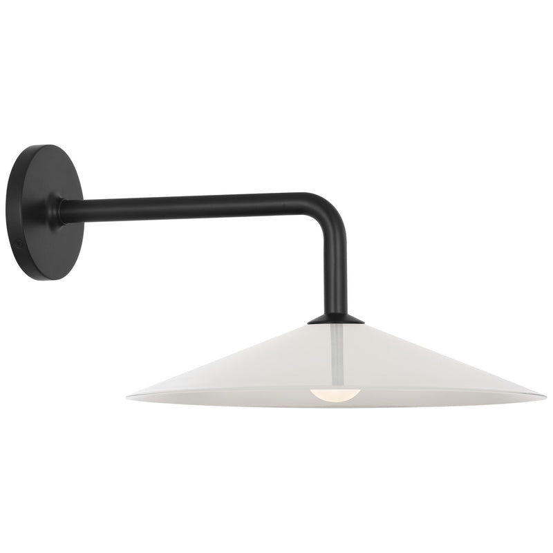 Visual Comfort Signature AL 2030MI-WG LED Wall Sconce, Modern Iron