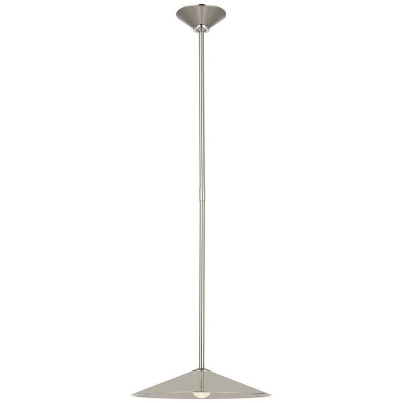 Visual Comfort Signature AL 5030PN-PN LED Pendant, Polished Nickel
