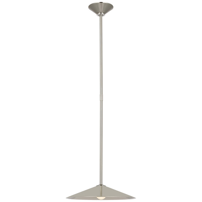 Visual Comfort Signature AL 5030PN-PN LED Pendant, Polished Nickel