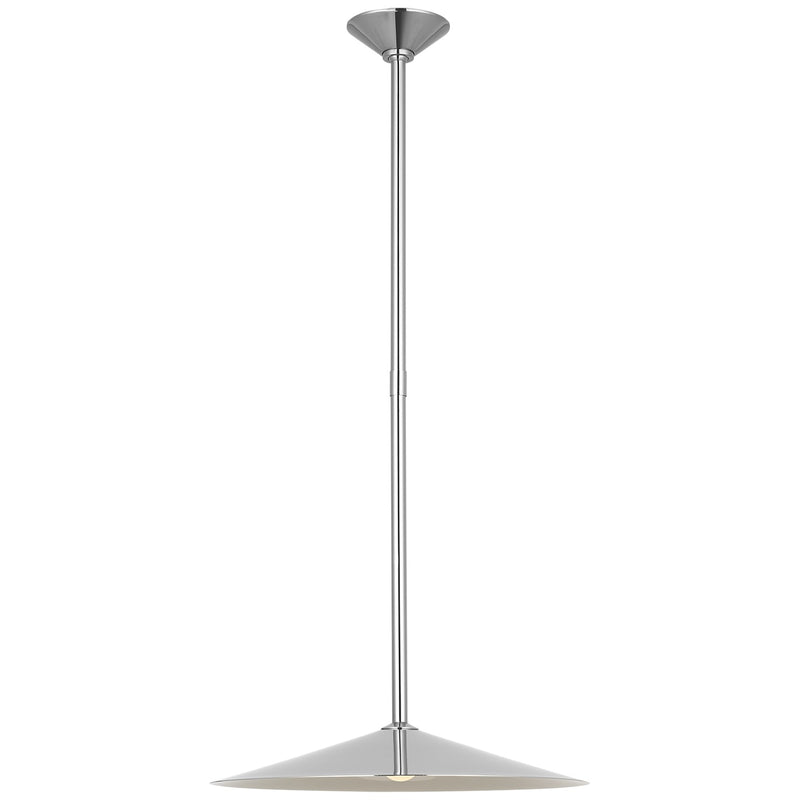 Visual Comfort Signature AL 5031PN-PN LED Pendant, Polished Nickel