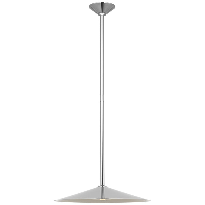Visual Comfort Signature AL 5031PN-PN LED Pendant, Polished Nickel