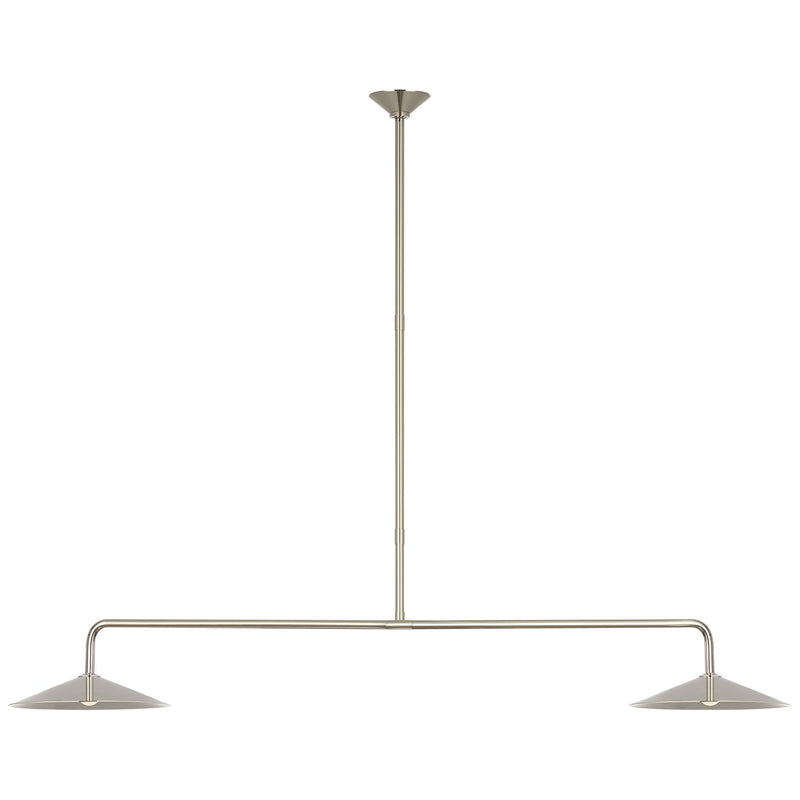 Visual Comfort Signature AL 5035PN-PN LED Pendant, Polished Nickel
