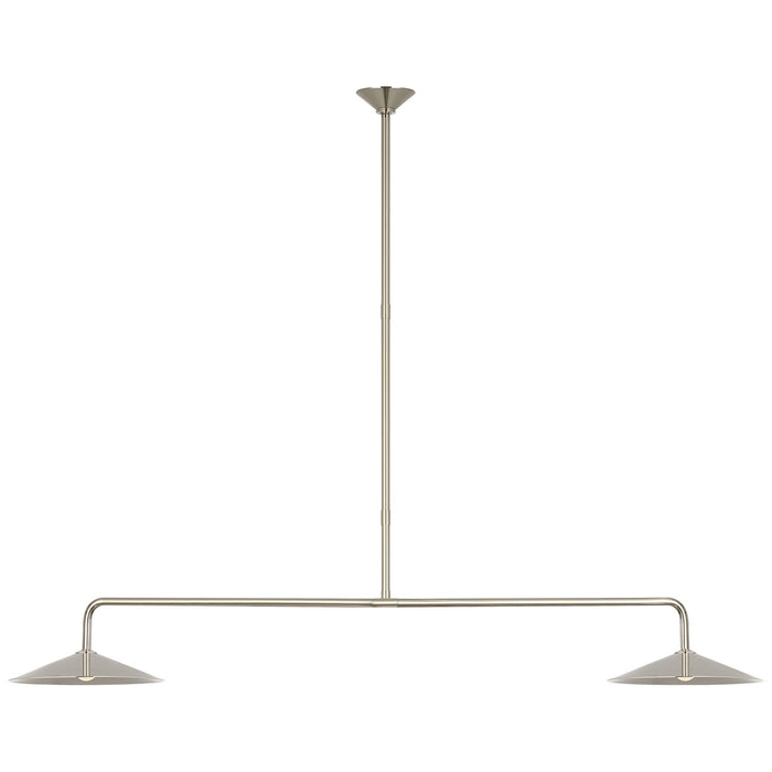 Visual Comfort Signature AL 5035PN-PN LED Pendant, Polished Nickel