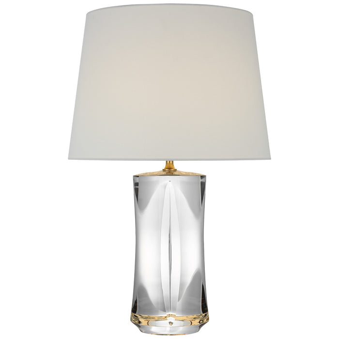 Visual Comfort Signature JN 3900CG-L-CL LED Table Lamp, Crystal
