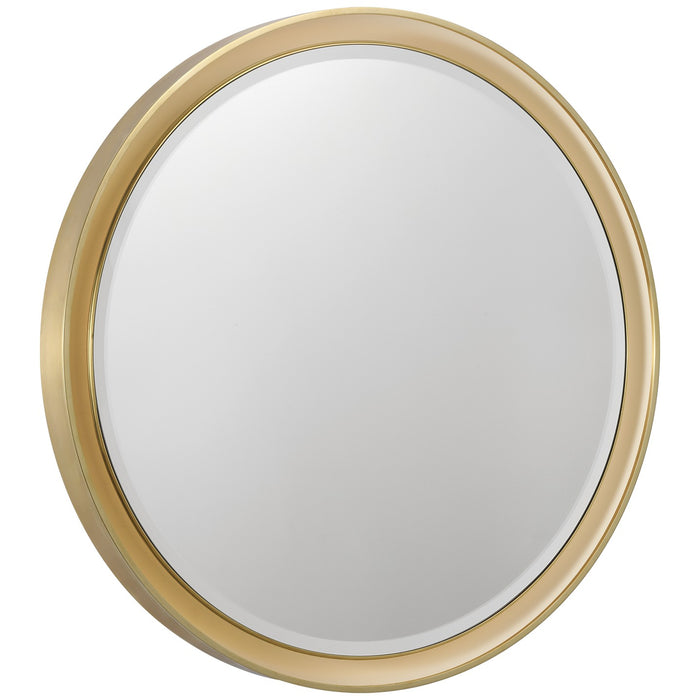 Visual Comfort Signature TOB 2961HAB LED Mirror, Hand-Rubbed Antique Brass