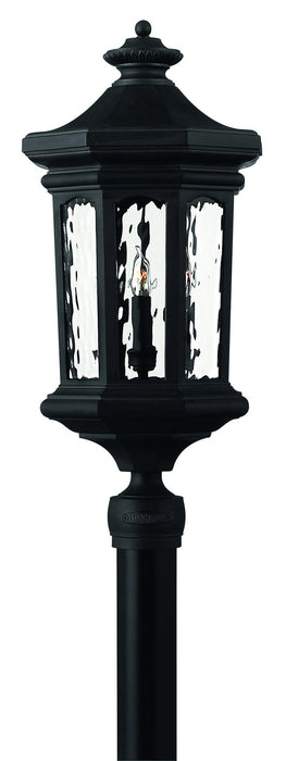 Hinkley 1601MB LED Post Top/ Pier Mount, Museum Black