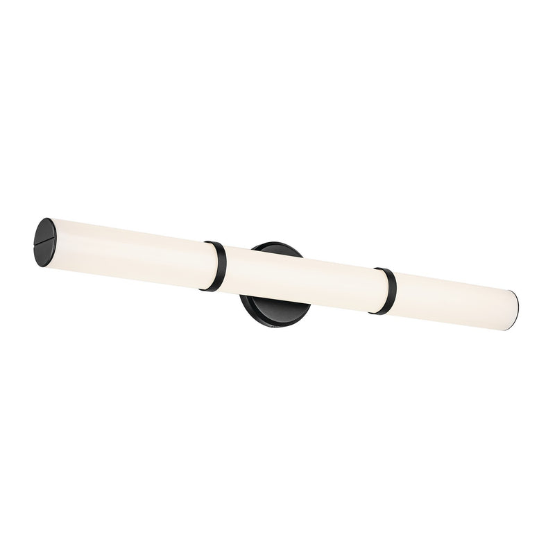 Kichler 55189BKLED LED Linear Bath, Black