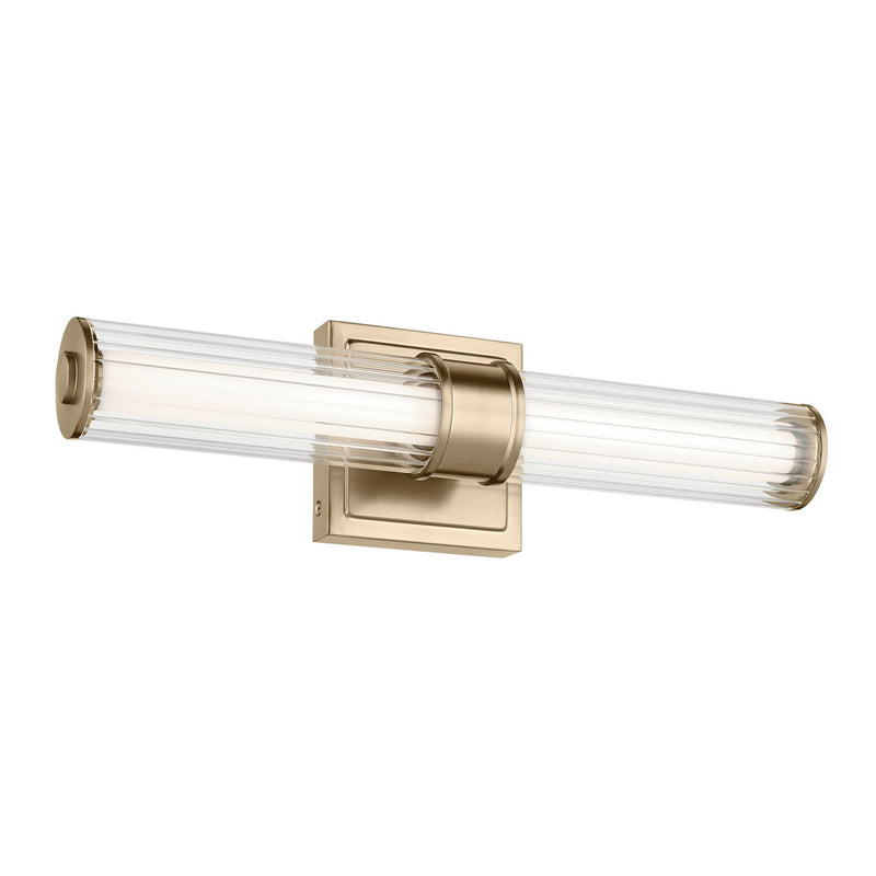 Kichler 55195CPZLED LED Bath Bar, Champagne Bronze