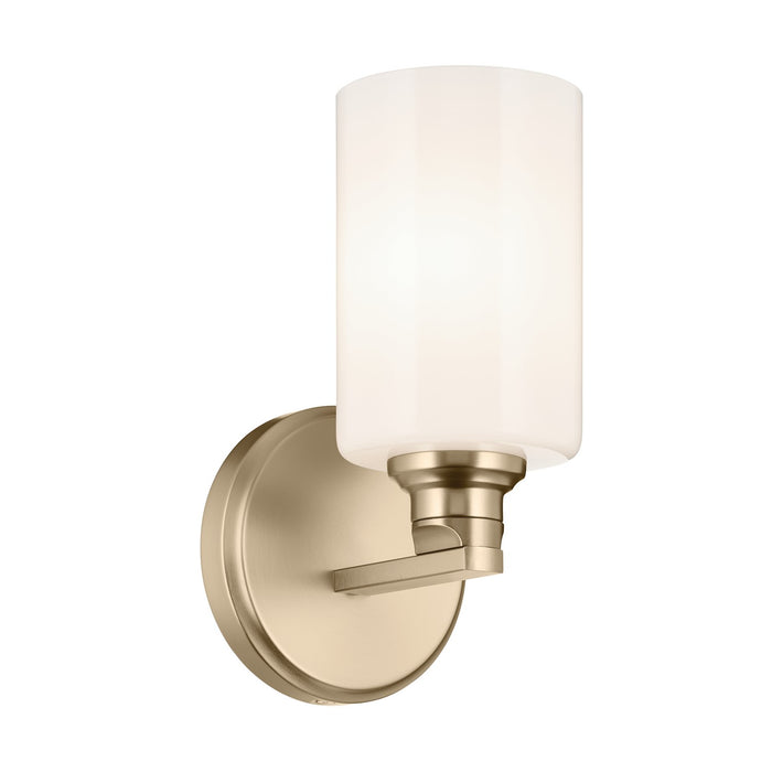 Kichler 55224CPZ One Light Wall Sconce, Champagne Bronze