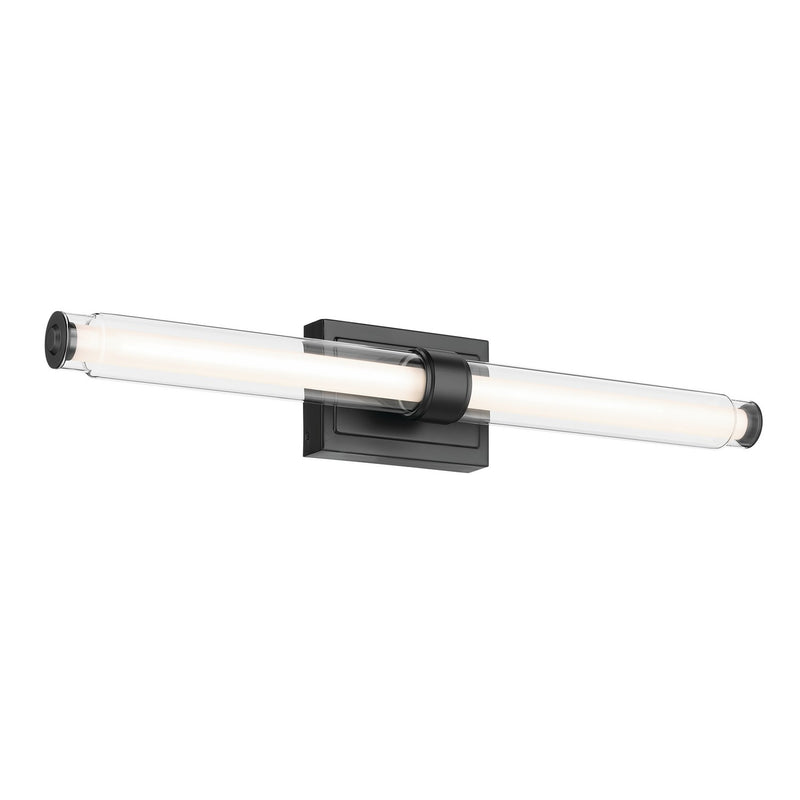 Kichler 55239BKLED LED Linear Bath, Black
