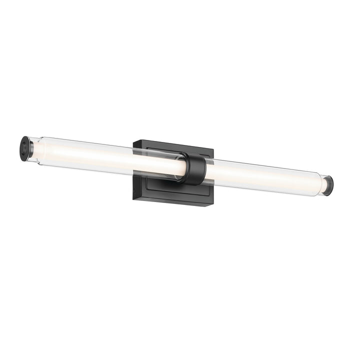 Kichler 55239BKLED LED Linear Bath, Black