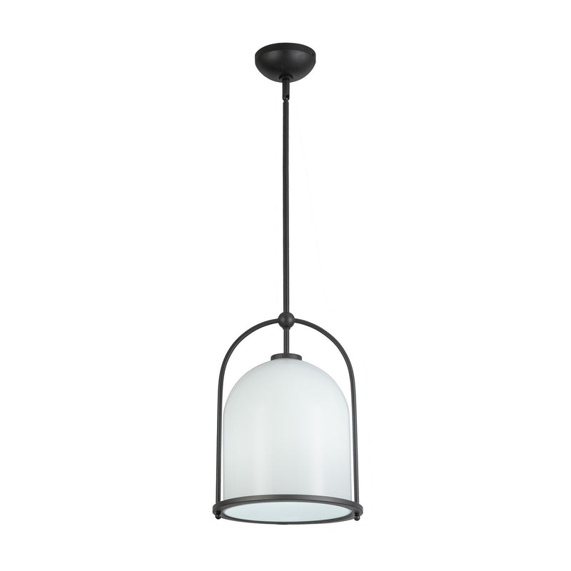 Artcraft AC10650BK One Light Pendant, Black