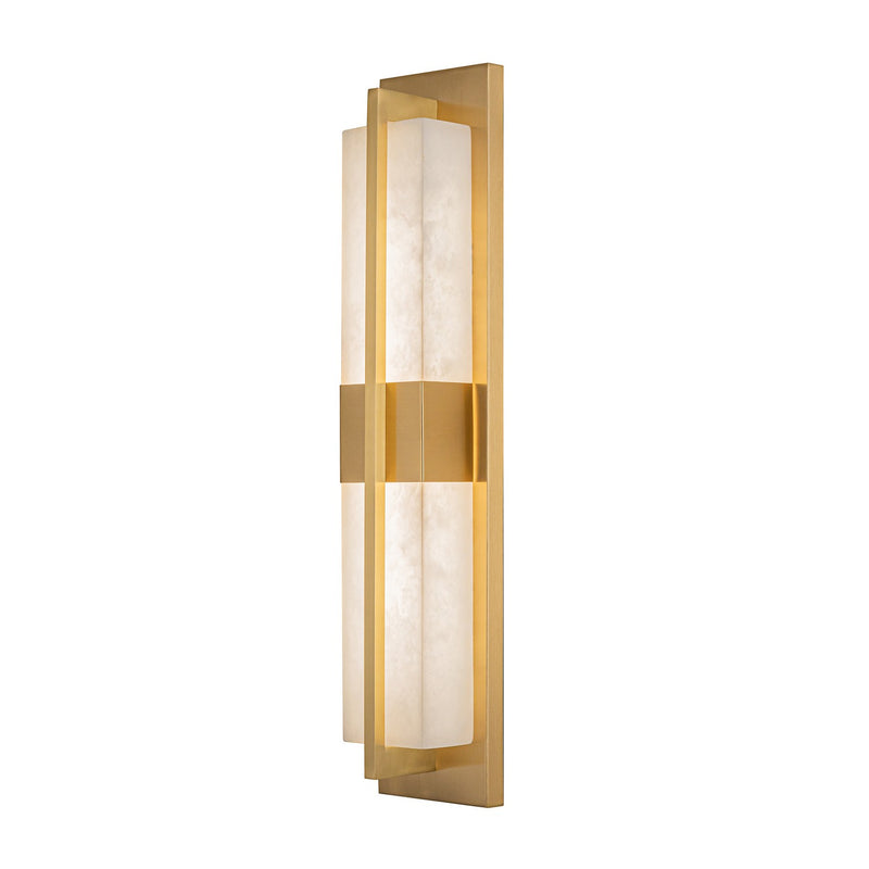 Artcraft AC11776BR LED Wall Sconce, Brushed Brass