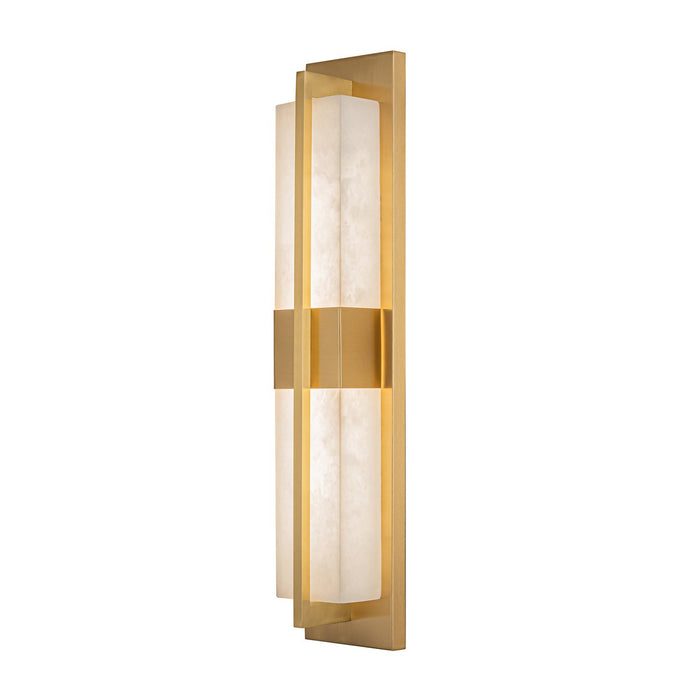 Artcraft AC11776BR LED Wall Sconce, Brushed Brass