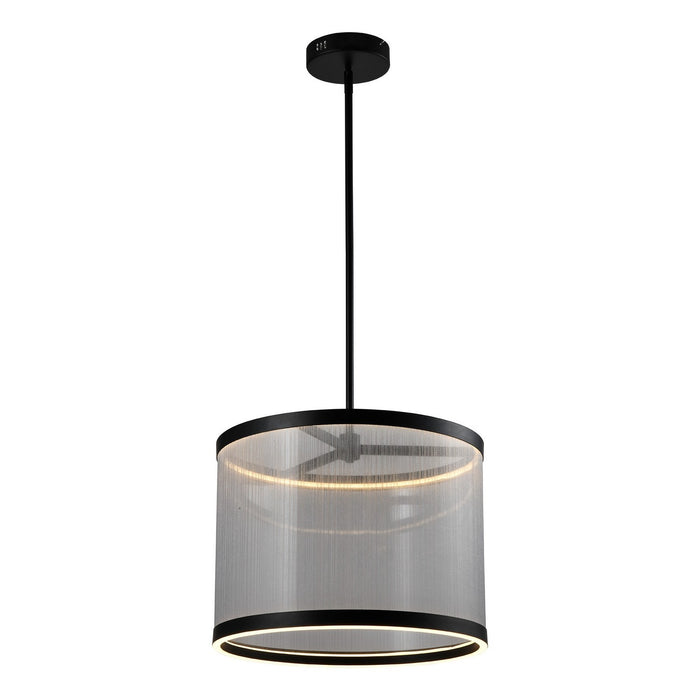 Artcraft AC11890SL LED Pendant, Silver
