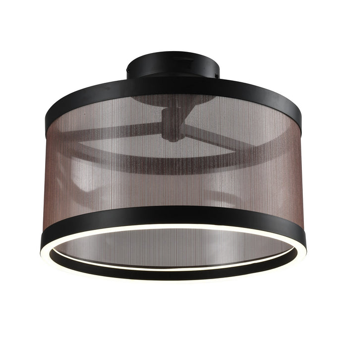Artcraft AC11893BZ LED Semi Flush Mount, Bronze
