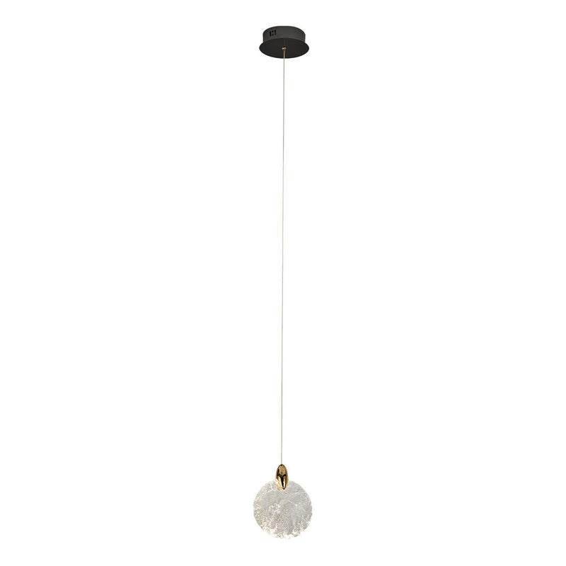 Artcraft AC12150BB LED Pendant, Satin Brass