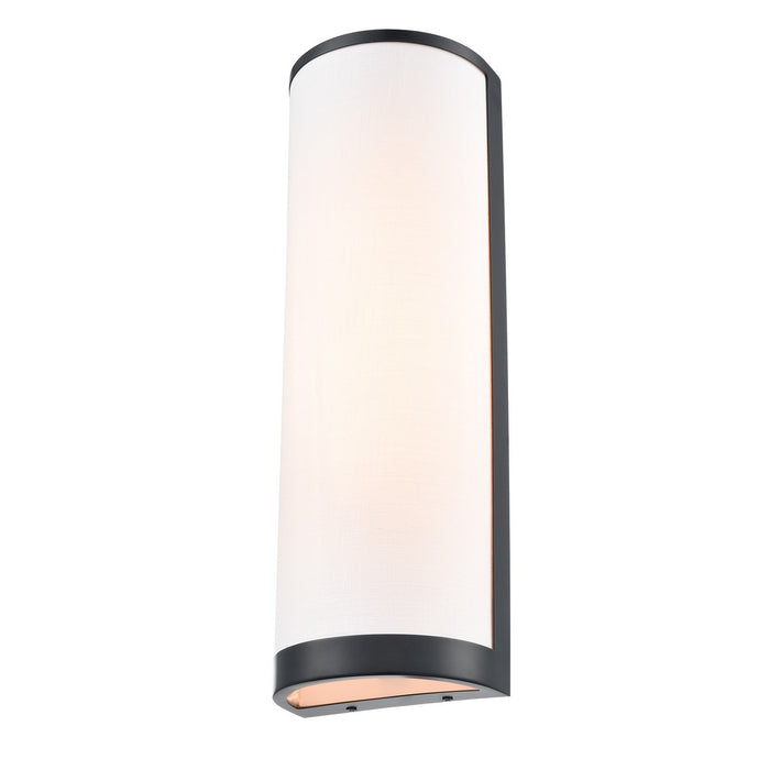 Artcraft AC12167BK Two Light Wall Sconce, Black