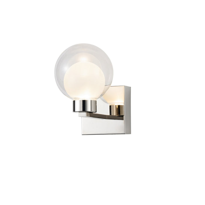 Artcraft AC12191PN LED Wall Sconce, Chrome
