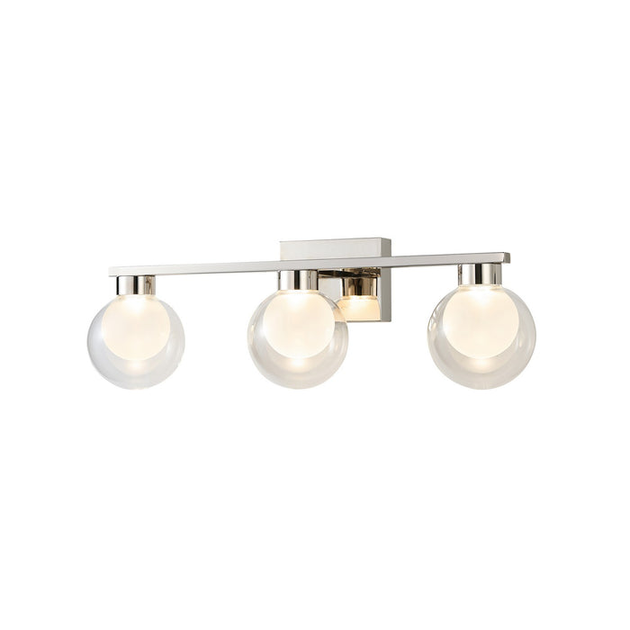 Artcraft AC12193PN LED Bathroom Vanity, Chrome