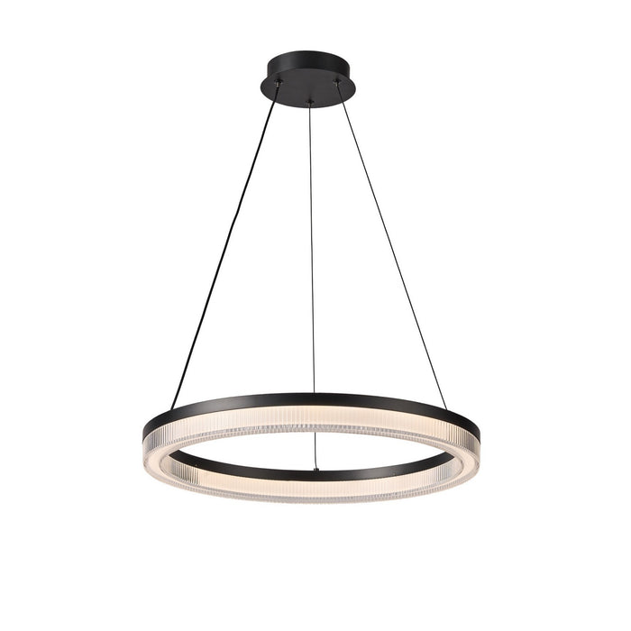 Artcraft AC6832BK LED Pendant, Black