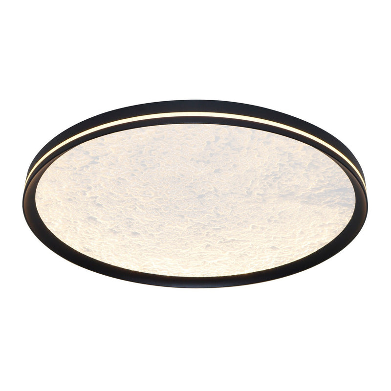Artcraft AC6872BK LED Flush Mount, Black